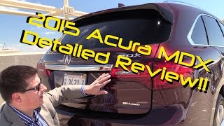 2015 Acura MDX DETAILED Review and Road Test [upl. by Vasileior]