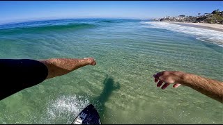 POV Skimboarding Glassy Wedge Waves [upl. by Daley]