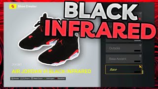 HOW TO MAKE Air Jordan 6 quotBlack Infraredquot IN NBA 2K25 NBA 2K25 Shoe Creator [upl. by Sugden]