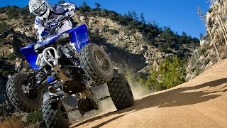 2009 Yamaha YFZ450R ATV First Ride  MotoUSA [upl. by Gilmour]