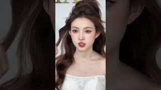 PEINADO ELEGANTEElegant hairstyle eleganthairstyle elegantlady koreanhairstyle highvaluewomen [upl. by Ahsik]