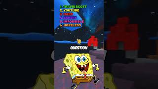 Only 1 can solve this—good luck 🧠  SpongeBob Brain Teaser brainteaser spongebobsquarepants [upl. by Seuqram]