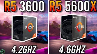 R5 3600 vs R5 5600X  RTX 4070  Tested in 2024 [upl. by Landing535]