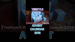 💥 YESSTYLE ADVENT CALENDAR 2018 💫 kbeauty  PolyXeniScents [upl. by Uttica]