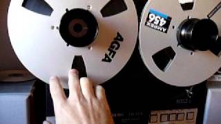 Tandberg TD 20A reel to reel deck [upl. by Onaicul]