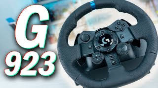 Logitech G923 Volant nové generace pro PC Xbox i PlayStation RECENZE 1235 [upl. by Ellennad556]