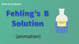 how to prepare Fehlings B Solution  preparation of Fehlings B Reagent [upl. by Salaidh394]