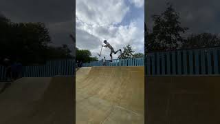 Southwater scooter skateparknewtrick [upl. by Oralie473]