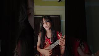 Monta Re 🌸 cover by Chitranshi Haridas cover ukulele montare music [upl. by Ynelram]