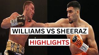 Hamzah Sheeraz vs Liam Williams Highlights amp Knockouts [upl. by Oicram]