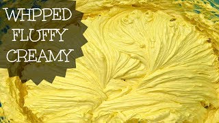 HOW TO MAKE A FLUFFY amp CREAMY 3 INGREDIENT WHIPPED SHEA BUTTER MIX [upl. by King]