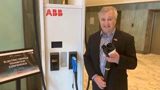 Steve Amor shows off ABB EV Charging Solutions [upl. by Uot]