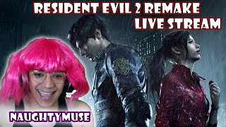 RE2 Remake Claire B Run Part One [upl. by Savadove]