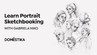 Portrait Sketchbooking Explore the Human Face  Course by Gabriela Niko  Domestika English [upl. by Reemas]