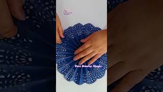 ✨Decoracion con rosetones para Bautizo🕊️Decoration with paper rosettes for Christening shorts diy [upl. by Suoivatnod]