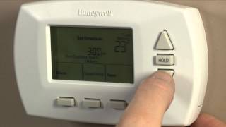 How To  Program a Programmable Thermostat [upl. by Ecnarf]