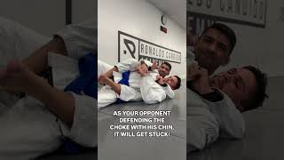 The BEST lapel choke DETAIL ever bjj jiujitsu grappling brazilianjiujitsu [upl. by Aicekal]