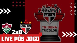 Pós jogo SPFC 0X2 Fluminense [upl. by Einnij]