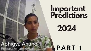 Important predictions for 202425  Analyze with Abhigya Anand [upl. by Yesnil]