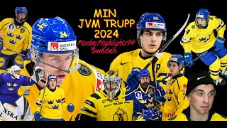 MIN JVM TRUPP INFÖR JUNIOR VM 2024  SVERIGE [upl. by Akimad]