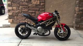 Ducati Monster 796 Boomtubes [upl. by Rondon856]