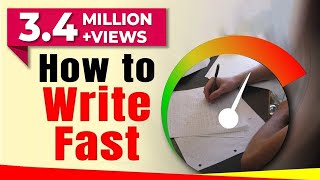 How to Write Fast With Good Handwriting  how to write fast with good handwriting  Letstute [upl. by Clarabelle]