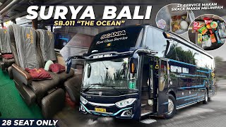 Snack Semakin Melimpah Sekarang😍‼️ Trip Surya Bali SB011 “ The Ocean “ Denpasar  Jepara Part1 [upl. by Eiblehs]