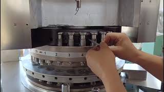 How to change mold for rotary tablet press machine [upl. by Brittne]