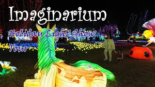 Imaginarium Fairplex Pomona featuring the largest holiday light show in Southern California [upl. by Ecnerret]