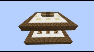 Couch Trapdoor Awesome Hidden Entrance  Minecraft [upl. by Eylsel720]