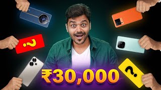 ⚡TOP 5 📱 Best Smartphones Under ₹30000 🔥🔥June 2024 TamilTech [upl. by Shepherd]