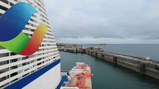 Brittany Ferries MV Armorique Arriving At Roscoff Finistère Brittany France 28th June 2024 4k [upl. by Tolman]