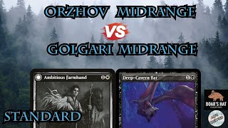 Orzhov Midrange VS Golgari Midrange MTG Standard [upl. by Eittol]