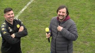 Merstham 50 Sevenoaks Town  Jamie Decruz Interview  6th April 2024 [upl. by Ydnyl]