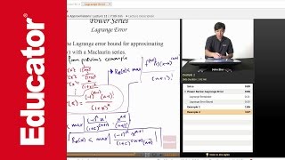 AP Calculus BC Lagrange Error [upl. by Fionnula]