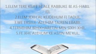 Meso Suren Fil  Në Transliterim Shqip dhe Përkthim Shqip  Në HD [upl. by Kimberly]