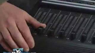 BEHRINGER BControl Fader BCF2000 Demo [upl. by Mordy]