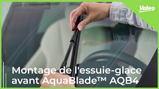 Comment monter les essuieglaces Valeo AquaBlade™ AQB4   Valeo Service [upl. by Hniht]