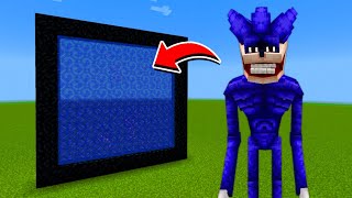 How to Make A Portal To The Shin Sonic Phase 2 Dimension in Minecraft [upl. by Neyr991]