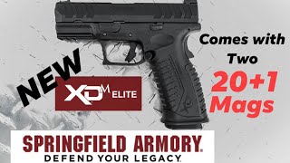 NEW Springfield Armory XDM 9mm ELITE Pistol  Unboxing 4K [upl. by Marozas]