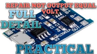 how to repair TP4056 module how repair 3 cell balance charger [upl. by Ludlow380]