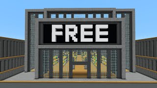 I Opened A Free Store In Minecraft [upl. by Riley413]