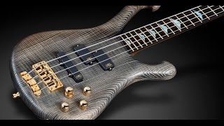 Warwick Custom Shop Masterbuilt Stuart Zender Signature Flamed Ash Top Sandblasted 163278 [upl. by Aelem]