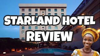 Starland Hotel Review  Bonapriso Douala Cameroun STARLAND Bonapriso hotel [upl. by Melina]