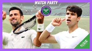 WATCH PARTY Djokovic vs Alcaraz  Wimbledon 2024 Mens Final [upl. by Lev]