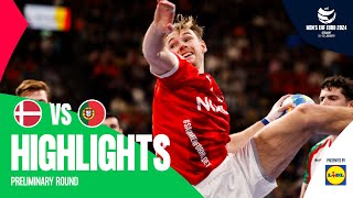 Getting the job done  Denmark vs Portugal  Highlights  Mens EHF EURO 2024 [upl. by Bertero]