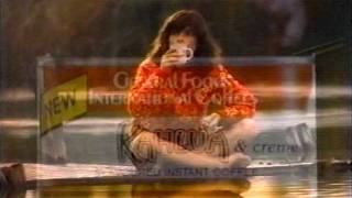 General Foods International Coffees Kahlua amp Creme Commercial 1987 [upl. by Solnit479]