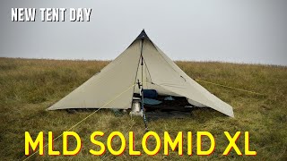 New MLD Solomid XL  Southern Uplands  Wet weather Camping [upl. by Nylesaj]