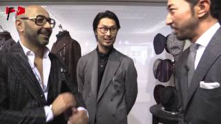 「干場義雅の目」～TAGLIATOREタリアトーレ～ PITTI UOMO 20172018 Fall Winter [upl. by Bisset529]