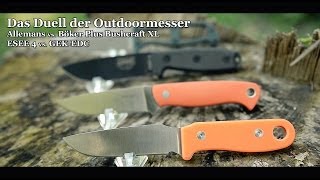 Muss ein Outdoormesser teuer sein Bushcraft amp Survivalmesser im Vergleich [upl. by Amairam719]